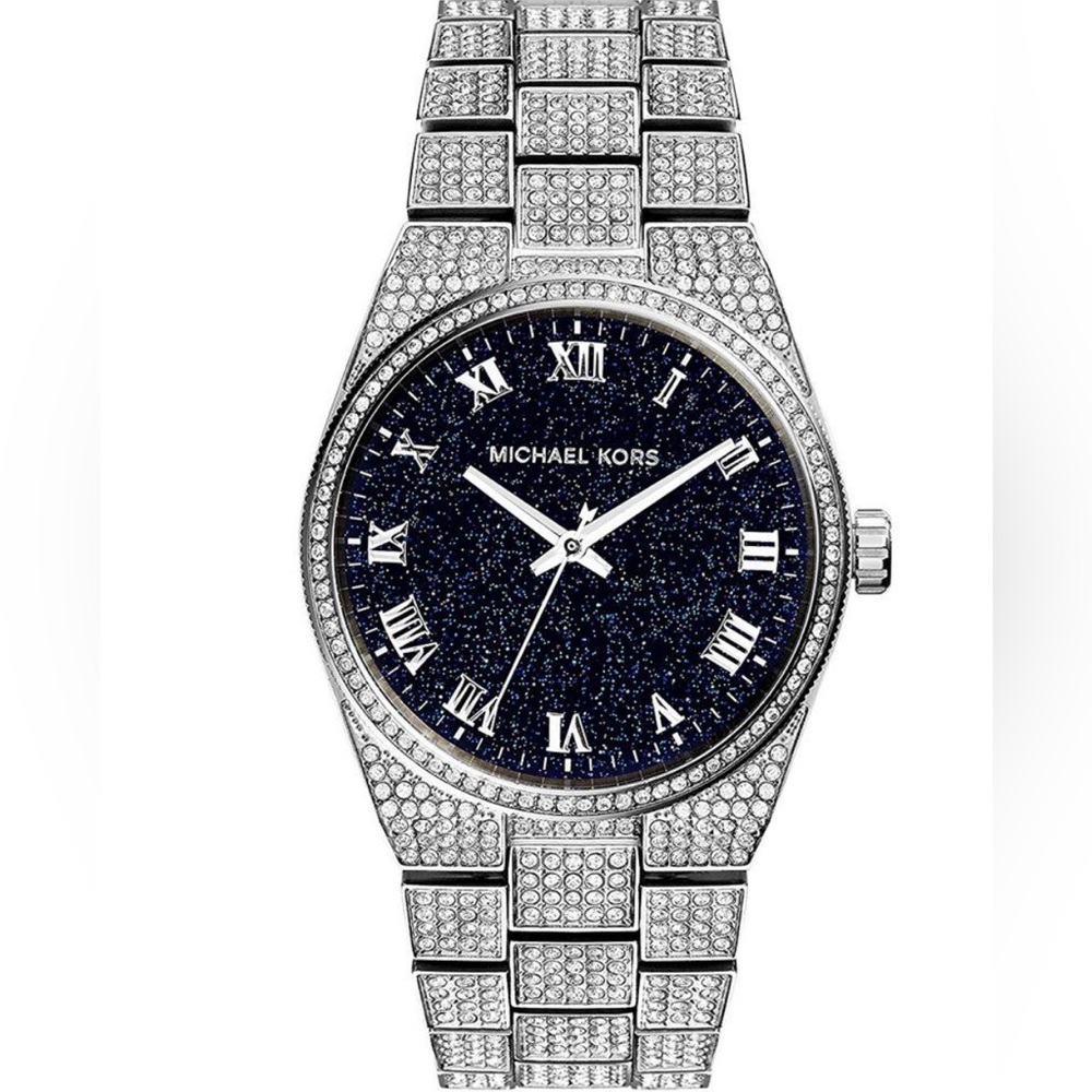 Michael Kors MK6089 Ladies Channing Black Stainless Steel